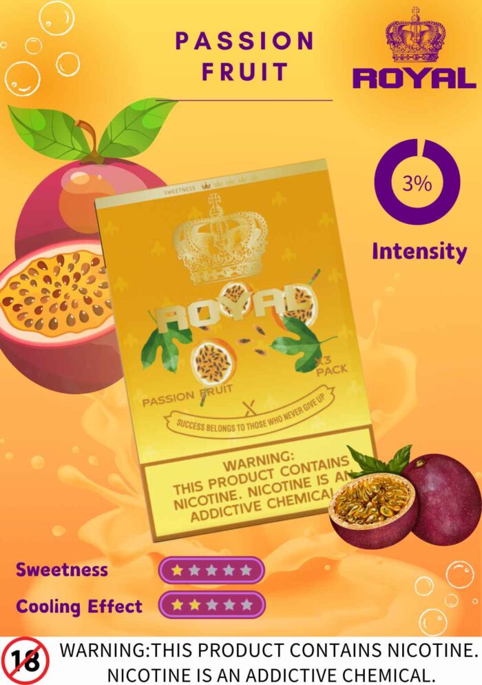 ROYAL皇家煙彈-百香果：圖片 1