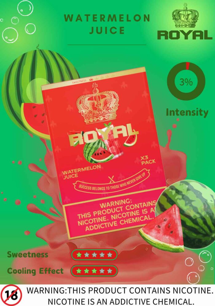 ROYAL皇家煙彈-冰西瓜汁：圖片 1
